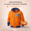 Dragon Ball Classic Orange Hoodie – Capsule Style